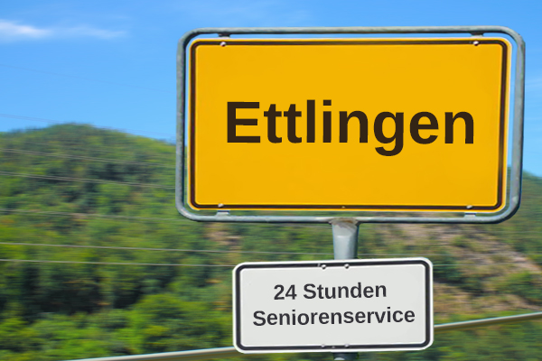 In Ettlingen bieten wir 24 Stunden Seniorenservice an